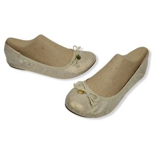 Dexflex Comfort Gold Ballet Flats 9½ W